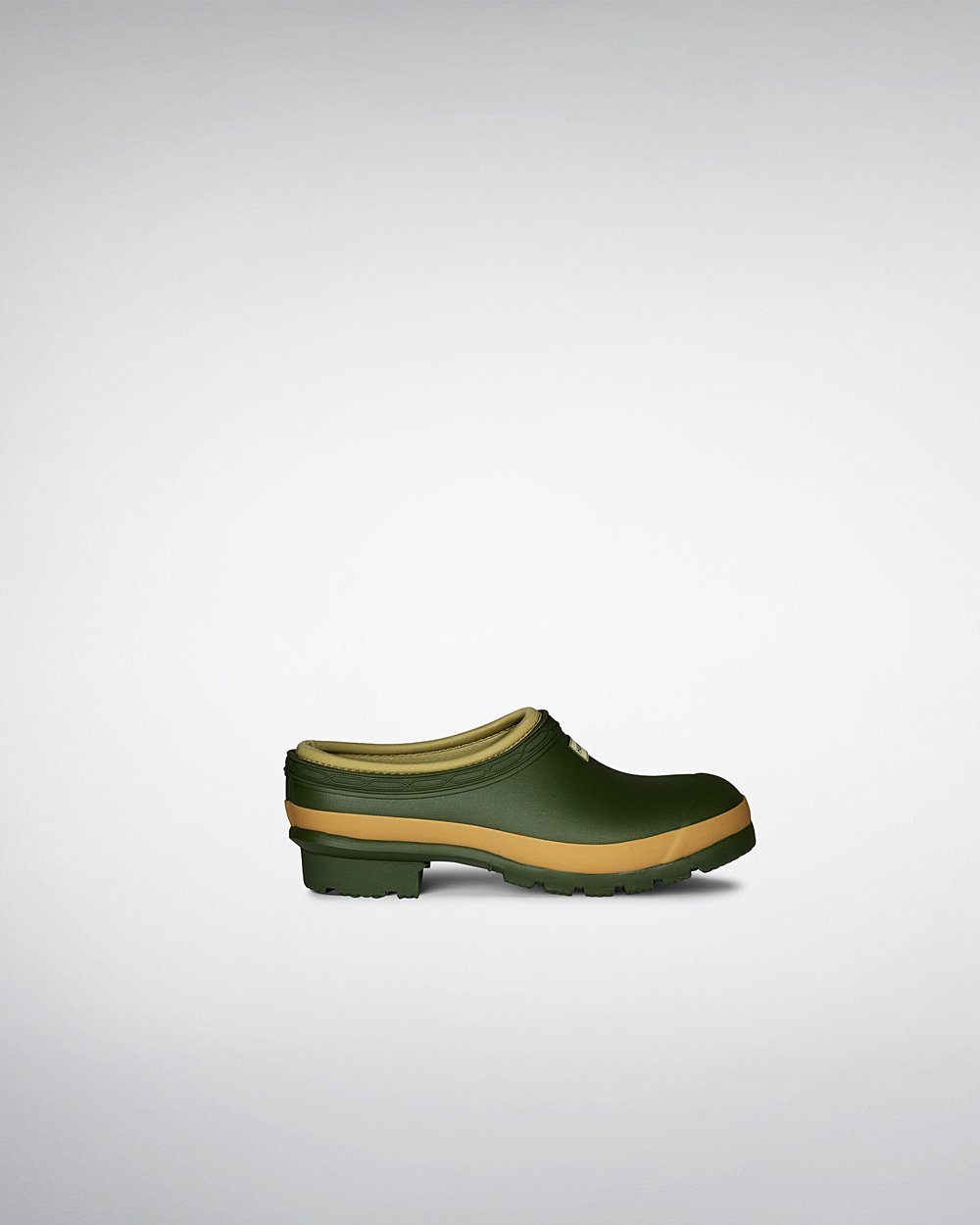 Hunter Clogs Grønn - Dame Gardener - Norge AJLQDW-157